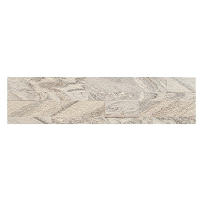 Isodeco Zelfklevende Steenstrip Natuursteen Mystic White Marble