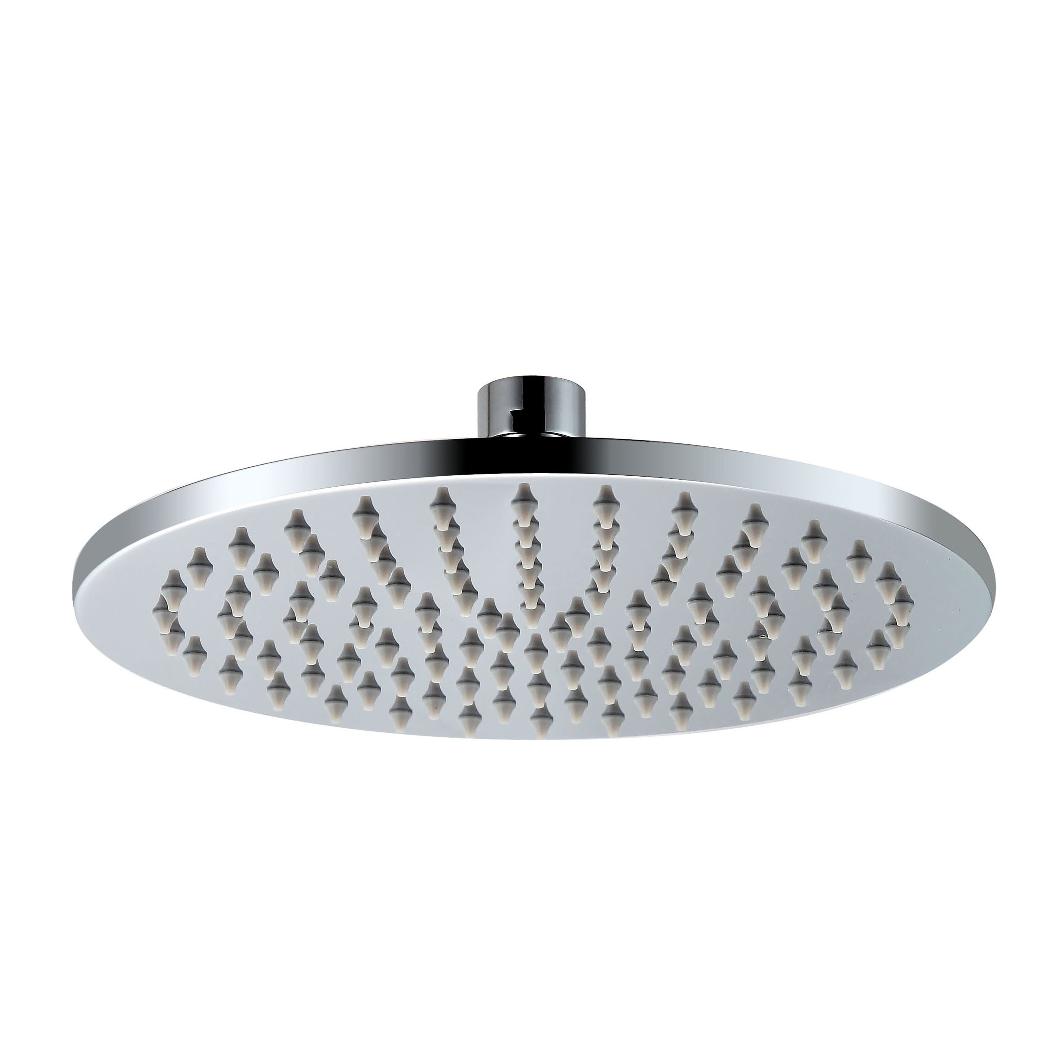 Uniforma hoofddouche - rond - 30 cm - chroom