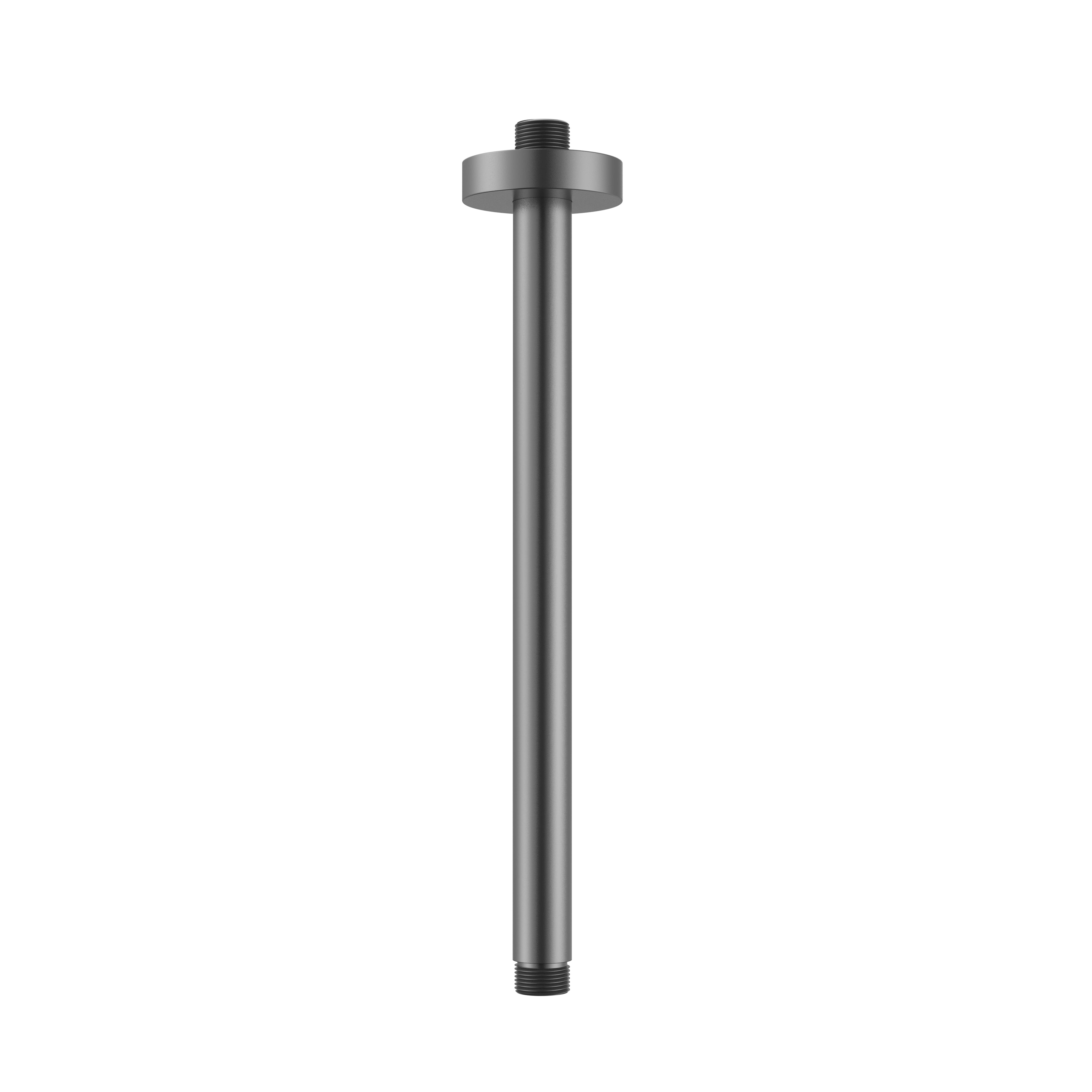 Uniforma douchearm - plafondbevestiging - 30 cm - gunmetal (pvd)