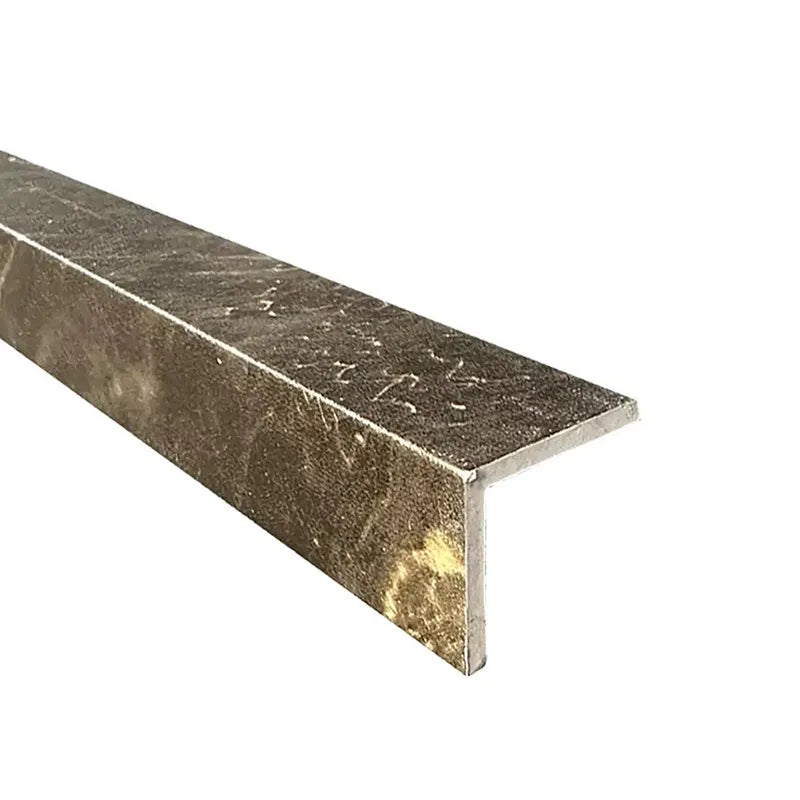 Isodeco Hoekprofiel SPC Wandpanelen Rosseta Stone Mat Zwart Goudbruin