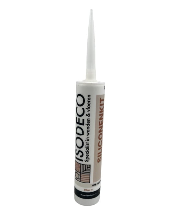 Isodeco Zuurvrije Siliconenkit Cremewit RAL 9001