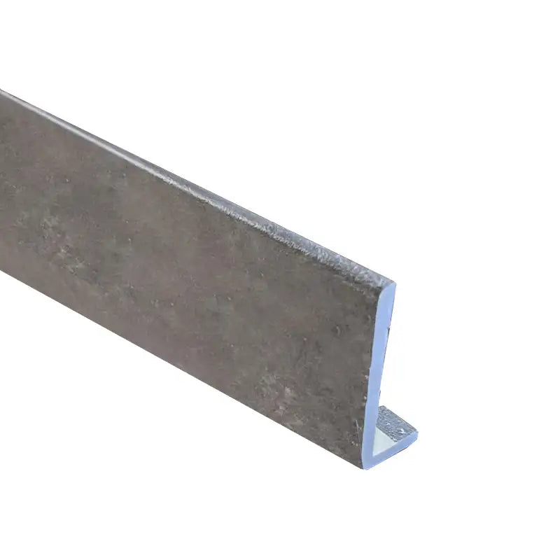 Isodeco Afsluitprofiel Eindprofiel voor SPC Wandpanelen Inois Field Grijs Wit Roest