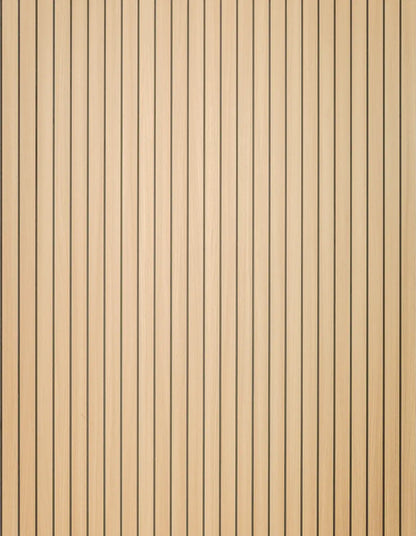 Isodeco SPC Plaat Wandpaneel Latten Naturel Eiken