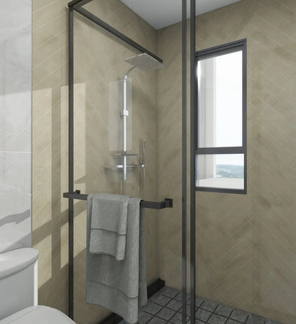 Isodeco SPC Plaat Wandpaneel Visgraat Beige