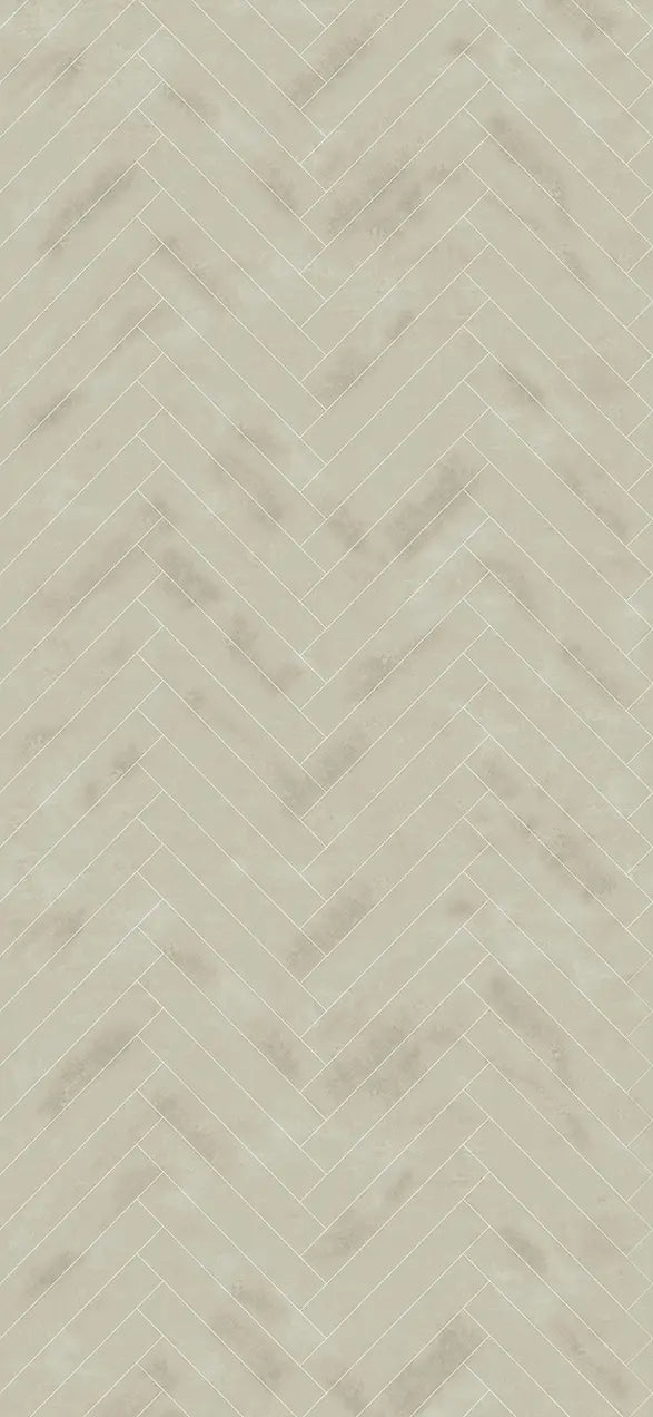 Isodeco SPC Plaat Wandpaneel Visgraat Beige
