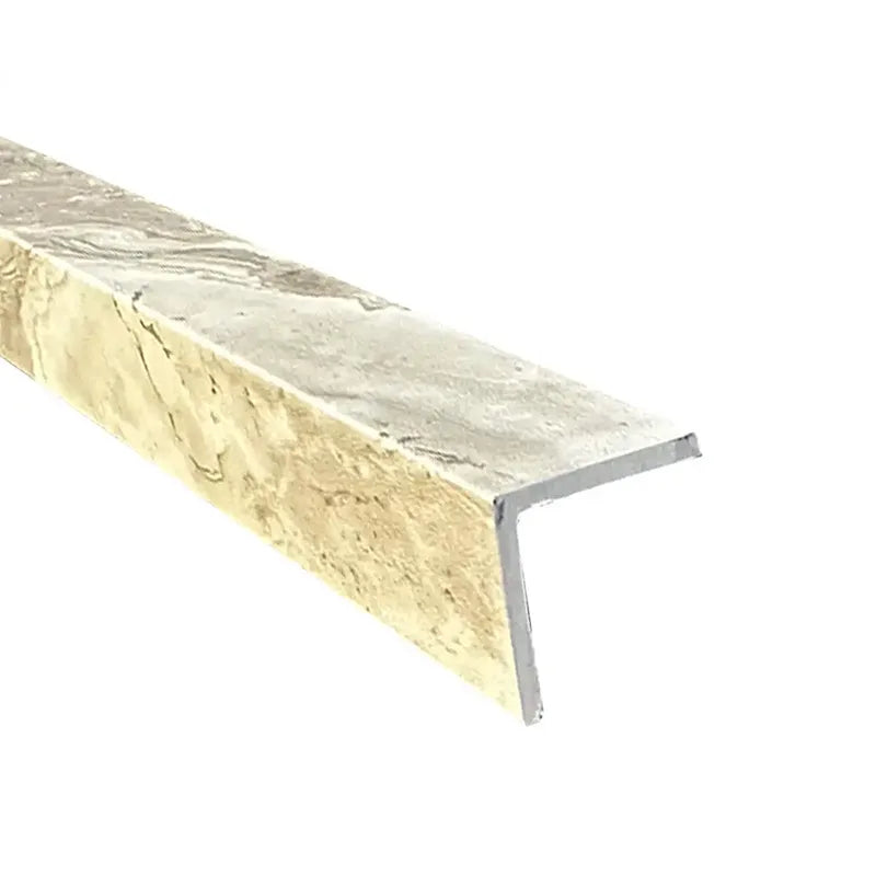 Isodeco Hoekprofiel SPC Wandpanelen Yuba Stone Mat Greige Taupe
