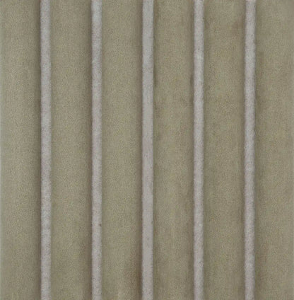 Isodeco Akoestisch Paneel Suede Stof Beige Taupe mix met Vilt