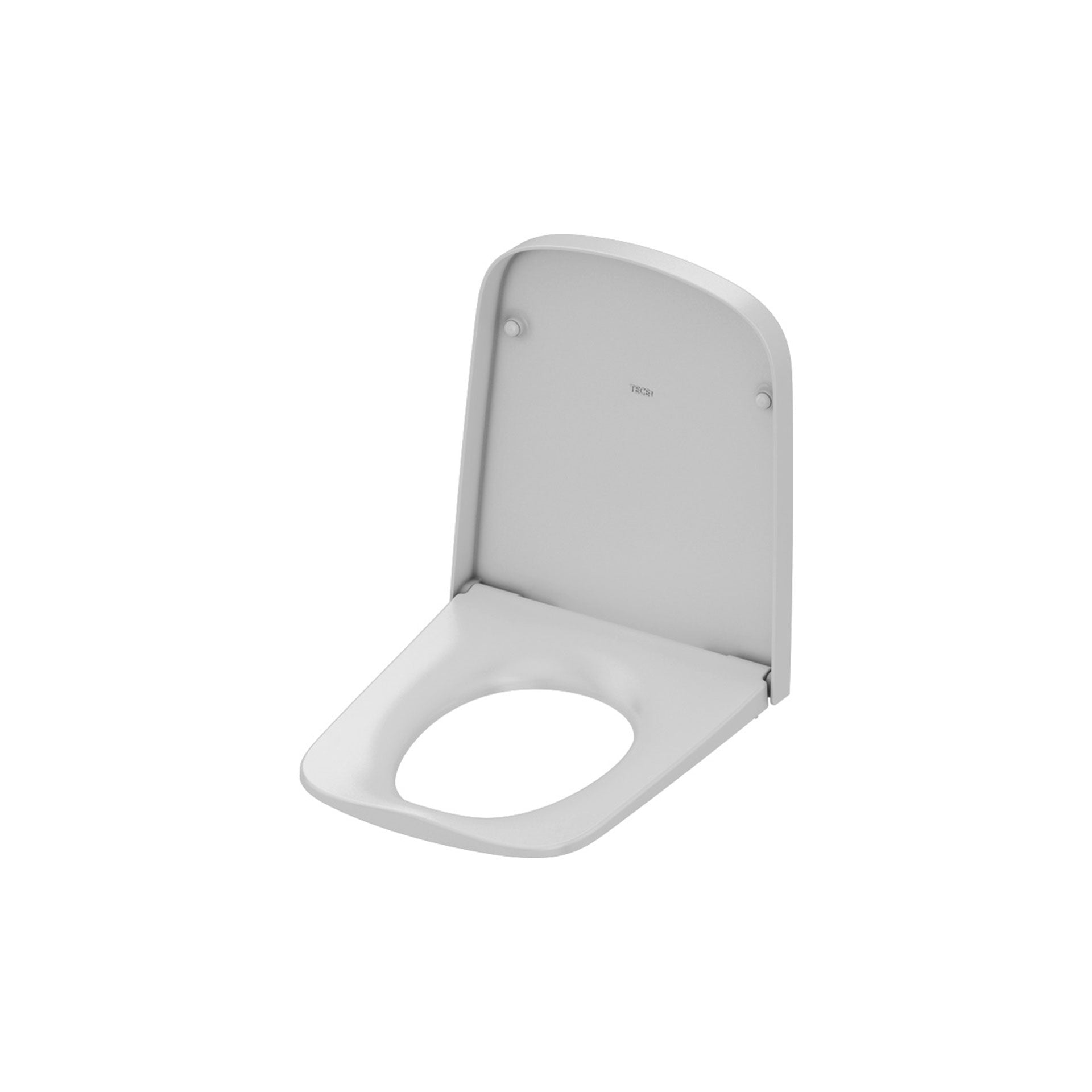 Tece toiletzitting met deksel